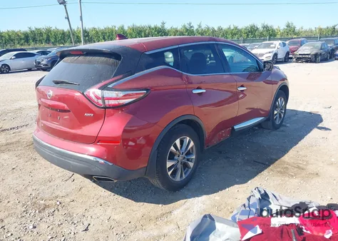 2016 Nissan Murano S z USA, uszkodzony, nr VIN 5N1AZ2MH2GN148424